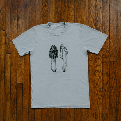 Organic Cotton Morel Mushroom T-Shirt